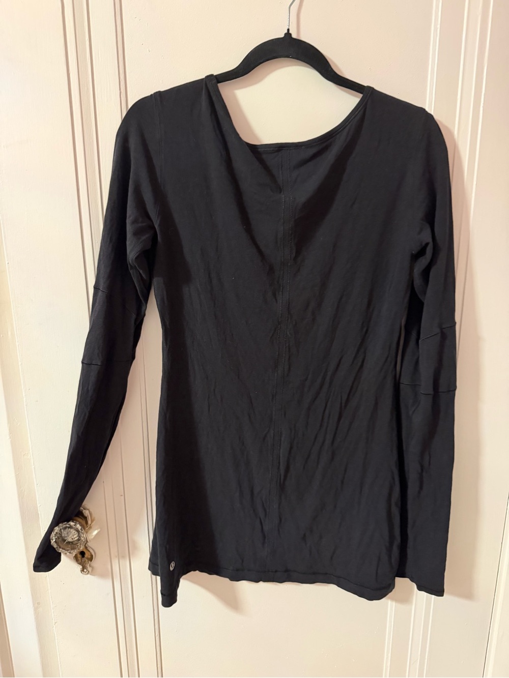 lululemon athletica Black Long-Sleeve Performance Tee